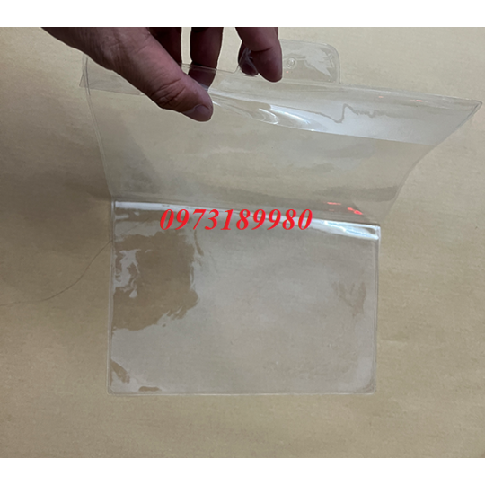 Túi nhựa dẻo PVC A4 dạng treo