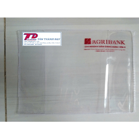 Vỏ bọc sổ tiết kiệm ngân hàng: Agribank, SCB, Vietcombank....có in ấn theo yêu cầu
