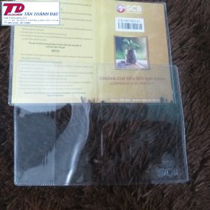 BAO ĐỰNG SỔ TIẾT KIỆM NGÂN HÀNG- VỎ ĐỰNG SỔ TIẾT KIỆM NGÂN HÀNG IN ẤN LOGO THEO YÊU CẦU ...