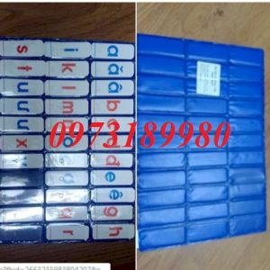 Túi ngăn chữ cái và số cho trường Tiểu học